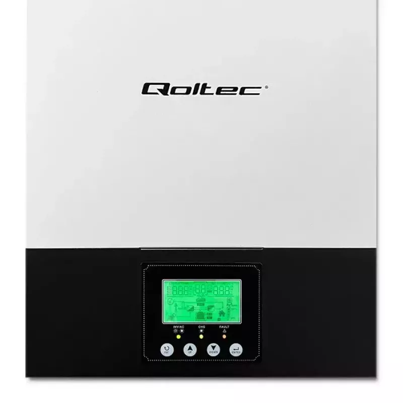 Hybridný off-grid solárny menič QOLTEC 3KVA 2,4kW 80A