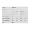 DIGITUS optický patch kábel, LC na SC OS2, Singlemode 9/125 µm, Duplex, dĺžka 1 m
