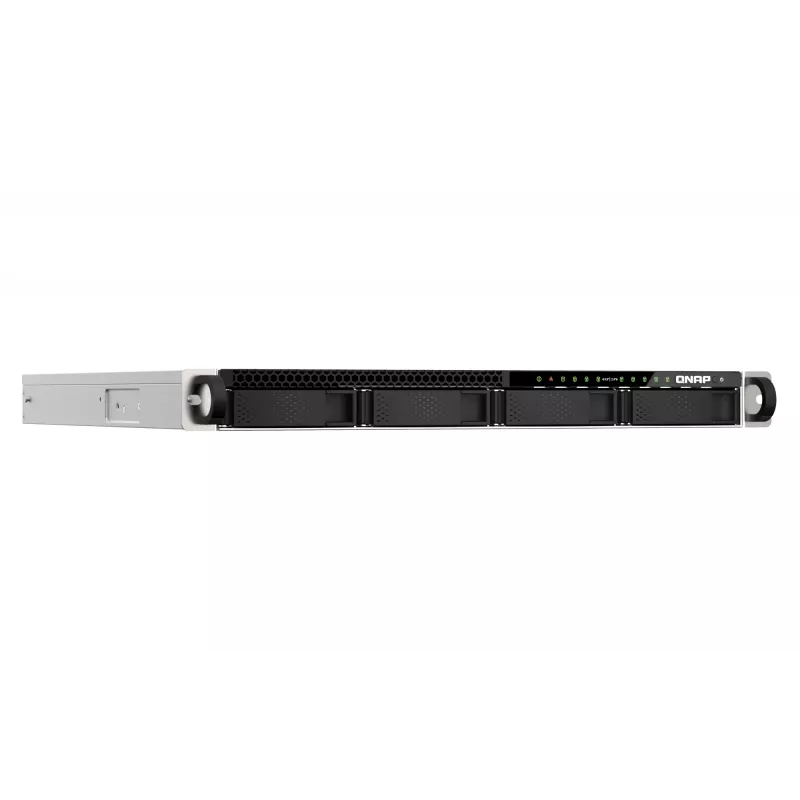 QNAP TS-h987XU-RP NAS Rack (1U) Intel Xeon E E-2334 16 GB DDR4 QuTS hero Black, strieborná