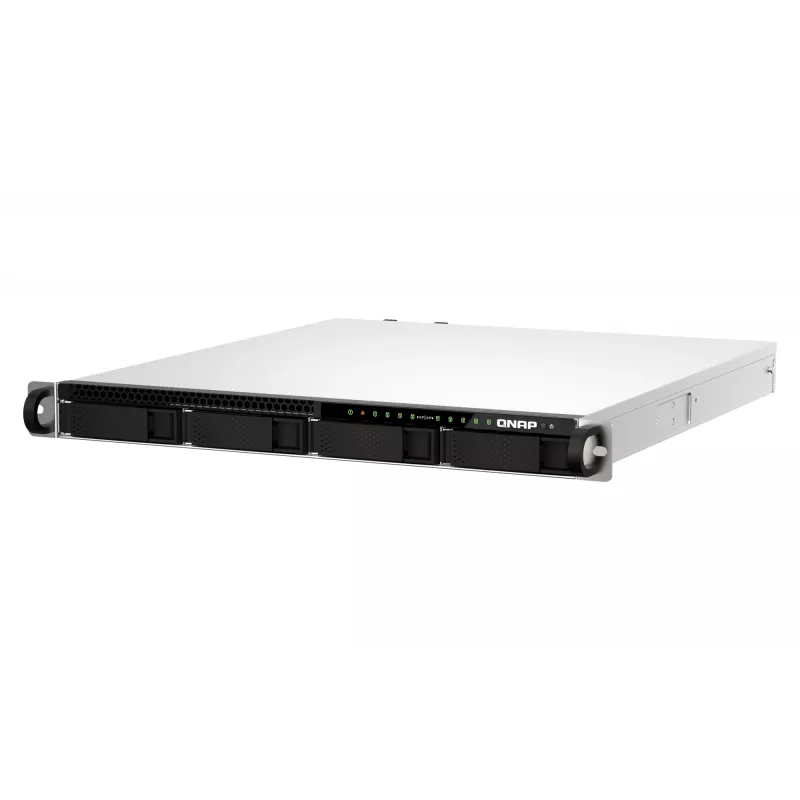 QNAP TS-h987XU-RP NAS Rack (1U) Intel Xeon E E-2334 16 GB DDR4 QuTS hero Black, strieborná