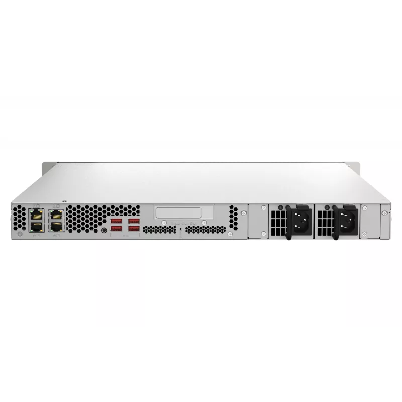 QNAP TS-h987XU-RP NAS Rack (1U) Intel Xeon E E-2334 16 GB DDR4 QuTS hero Black, strieborná