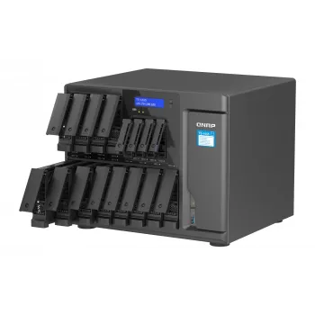 QNAP TS-1655 NAS Tower Intel Atom® C5125 8 GB DDR4 0 TB QNAP Turbo System čierna