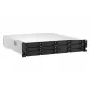 QNAP TS-h1887XU-RP NAS Rack (2U) Intel Xeon E E-2334 16 GB DDR4 0 TB QuTS hero Black, biela