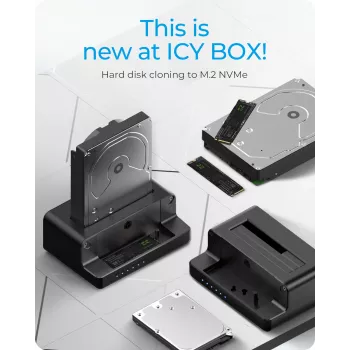 ICY BOX IB-2914MSCL-C31 USB 3.2 Gen 2 (3.1 Gen 2) Type-C čierny
