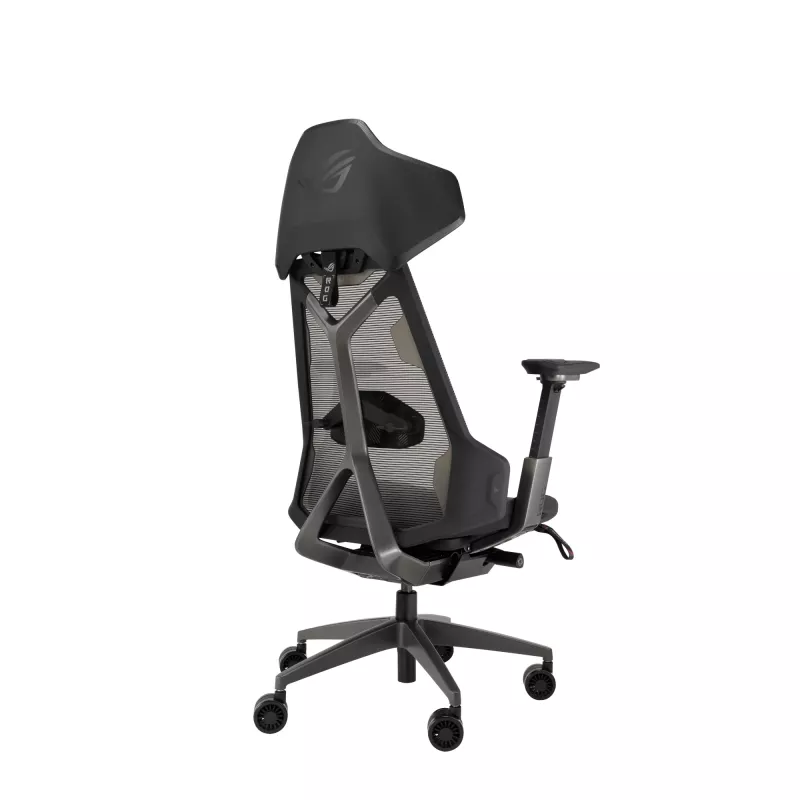 Sieťovaná stolička ASUS ROG Destrier Ergo sieťová opierka chrbta čierna 720 mm 840 mm 134 cm