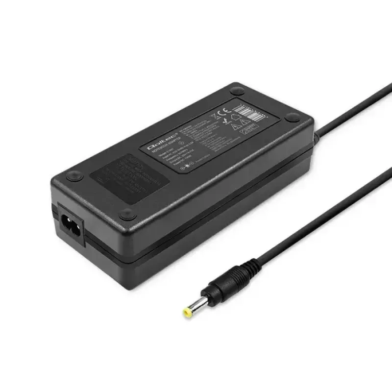 Napájací zdroj Qoltec 51037 120W interiérový čierny notebook