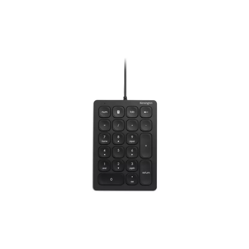 Kensington káblová numerická klávesnica, USB, 21, notebook/PC, čierna