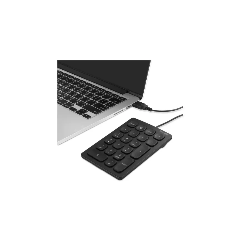 Kensington káblová numerická klávesnica, USB, 21, notebook/PC, čierna