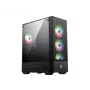 PC skriňa MSI MAG FORGE 112R Midi-Tower čierna s tvrdeným sklom, 3x120mm predné ventilátory, podpora ATX/Micro-ATX/Mini-ITX