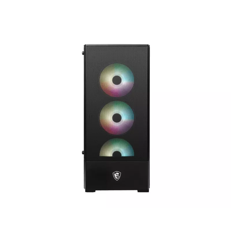 PC skriňa MSI MAG FORGE 112R Midi-Tower čierna s tvrdeným sklom, 3x120mm predné ventilátory, podpora ATX/Micro-ATX/Mini-ITX
