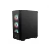 PC skriňa MSI MAG FORGE 112R Midi-Tower čierna s tvrdeným sklom, 3x120mm predné ventilátory, podpora ATX/Micro-ATX/Mini-ITX