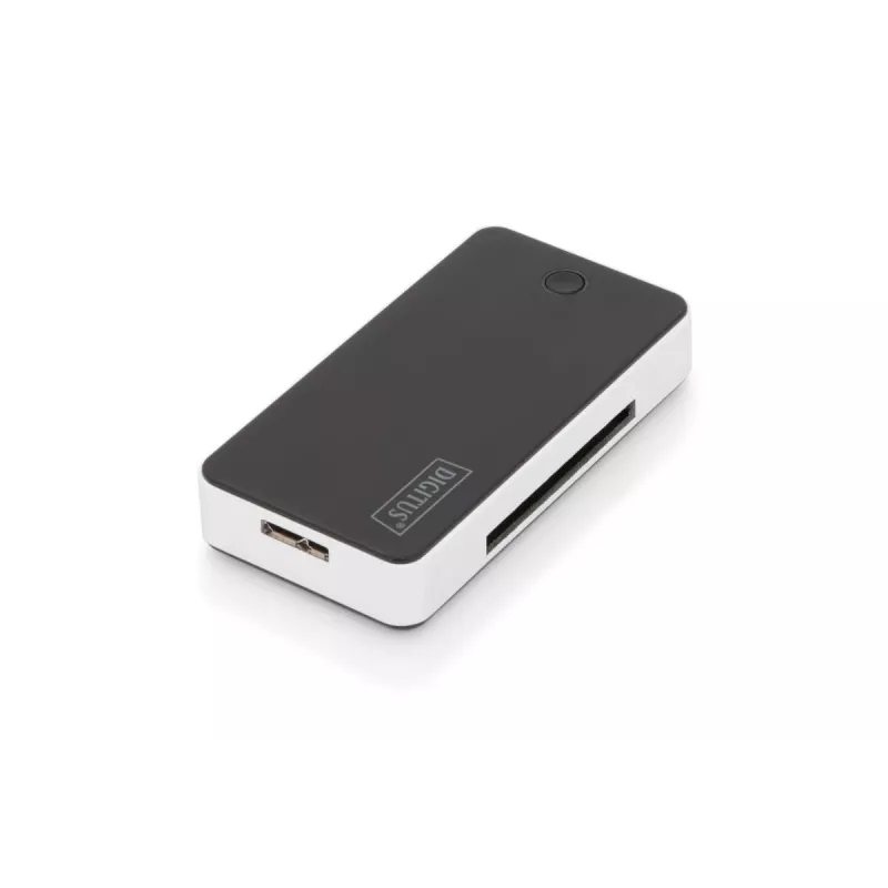 DIGITUS USB 3.0 čítačka kariet, podporuje MS/SD/SDHC/MiniSD/M2/CF/MD/SDXC karty, 1M USB-A pripojovací kábel