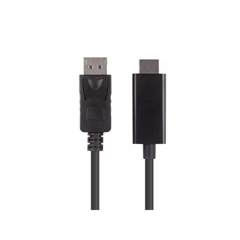 Kábel DisplayPort na HDMI LANBERG CA-DPHD-11CC-0050-BK, DisplayPort 1.1 (konektor samec) na HDMI (konektor samec), 5 m, 1080p, 60 Hz