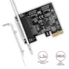 Axagon PCEA-P1N PCIe - 1x paralelný port adaptér s SP & LP, PCIe, paralelný, samica, Full-height / Low-profile, PCIe 2.0, Čína