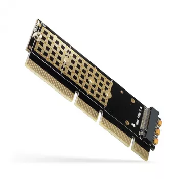 Axagon PCEM2-1U PCIe x16/x8/x4 - M.2 NVMe M-Key slot adaptér 1U