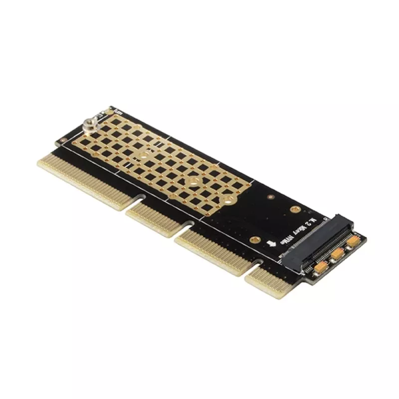 Axagon PCEM2-1U PCIe x16/x8/x4 - M.2 NVMe M-Key slot adaptér 1U