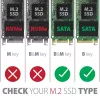 Axagon PCES-SA4M2 PCIe radič 2x interný SATA 6G port + M.2 B-Key rozširujúca karta/adaptér M.2, SATA