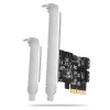 Axagon PCES-SA4X4 PCIe radič - 4x interný SATA 6G port, ASM1164, SP & LP
