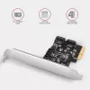 Axagon PCES-SA4X4 PCIe radič - 4x interný SATA 6G port, ASM1164, SP & LP