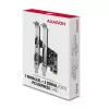 Axagon PCEA-PSN PCIe - 1x paralelný & 2x sériový port 250 kbps adaptér s SP & LP