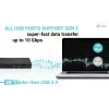 i-tec USB 3.0 / USB-C / Thunderbolt, 3x 4K dokovacia stanica Gen 2 + Power Delivery 100W