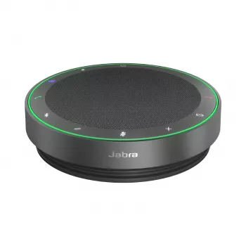 Jabra Speak2 75 MS Teams - Link 380c, tmavosivá, univerzálny, čierna, AAC, CVSD, mSBC, SBC, 72 dB, tlačidlá, Voice Level Normalization