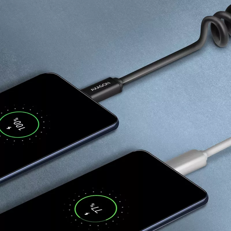 USB kábel Axagon BUCM-AM10TB USB 2.0 0,6 m USB-C USB-A čierny