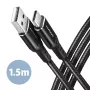 USB kábel Axagon BUCM-AM15AB USB 2.0 1,5 m USB A USB C čierny