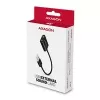 Externý USB audio adaptér AXAGON ADA-12 s 1x 3,5 mm jack pre slúchadlá a mikrofón