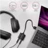 Externý USB audio adaptér AXAGON ADA-12 s 1x 3,5 mm jack pre slúchadlá a mikrofón