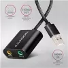 Externý USB audio adaptér AXAGON ADA-12 s 1x 3,5 mm jack pre slúchadlá a mikrofón