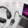 Externý USB audio adaptér AXAGON ADA-12 s 1x 3,5 mm jack pre slúchadlá a mikrofón