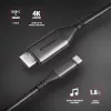 Axagon RVC-HI2MC USB-C -> HDMI 2.0a kábel 1,8m, 4K/60Hz HDR10