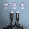Axagon BUCM-CM10TB TWISTER USB-C <> USB-C kábel 0,6 m