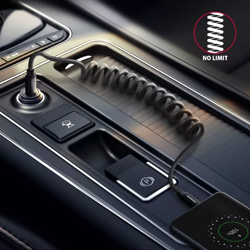Axagon BUCM-CM10TB TWISTER USB-C <> USB-C kábel 0,6 m