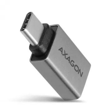 Axagon RUCM-AFA adaptér USB-C (M) -> USB-A (F), USB 3.2 Gen 2, 3A, ALU