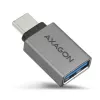 Axagon RUCM-AFA adaptér USB-C (M) -> USB-A (F), USB 3.2 Gen 2, 3A, ALU