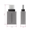 Axagon RUCM-AFA adaptér USB-C (M) -> USB-A (F), USB 3.2 Gen 2, 3A, ALU