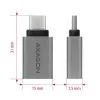 Axagon RUCM-AFA adaptér USB-C (M) -> USB-A (F), USB 3.2 Gen 2, 3A, ALU