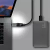 Axagon RUCM-AFA adaptér USB-C (M) -> USB-A (F), USB 3.2 Gen 2, 3A, ALU