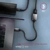 Axagon RUCM-AFAC Káblový adaptér USB-C (M) -> USB-A (F), 20 cm, USB 3.2 Gen 1, 3A, ALU