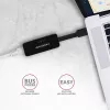 AXAGON ADE-XR adaptér USB 2.0 Type-A na Fast Ethernet 10/100, RJ-45, Realtek RTL8152, čierny, 23 g