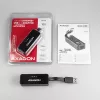 AXAGON ADE-XR adaptér USB 2.0 Type-A na Fast Ethernet 10/100, RJ-45, Realtek RTL8152, čierny, 23 g
