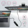 Axagon HMC-6H4A USB 3.2 Gen 1 hub, 4x USB-A, HDMI 4K/30Hz, PD 100W, 20 cm USB-C kábel