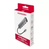 Axagon HMC-HCR3A 3x USB-A+ HDMI+ SD/microSD USB-C 3.2 Gen 1 hub 20 cm Káblový USB 3.2 Gen 1 (3.1 Gen 1) Type-C sivý