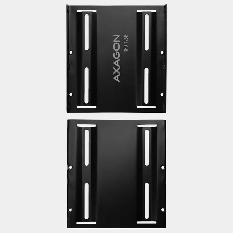 Axagon RHD-125B Montážny rám pre 1x 2,5 palca do 3,5-palcovej pozície - Čierny kov
