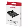Axagon RHD-125B Montážny rám pre 1x 2,5 palca do 3,5-palcovej pozície - Čierny kov