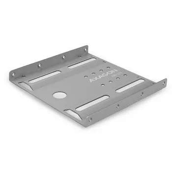 Axagon RHD-125S Držiak pre 1x 2,5 palca HDD/SSD do 3,5 palcovej pozície, kov, sivý