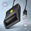 Axagon CRE-SM3SD USB čítačka smart & SD/microSD/SIM kariet Indoor USB 2.0 čierna
