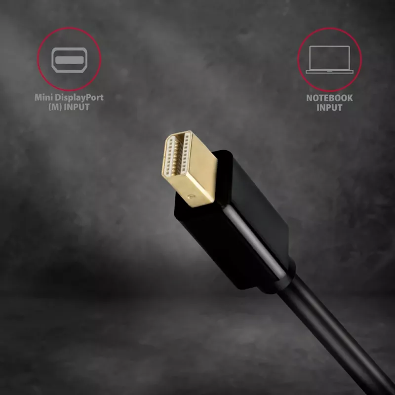 Axagon RVDM-HI14N Mini DisplayPort -> HDMI 1.4 adaptér 4K/30Hz